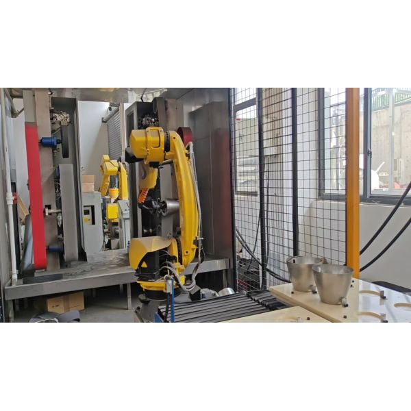 Six Axis Robot Polishing Machine Automated for Metal Surface Treatment