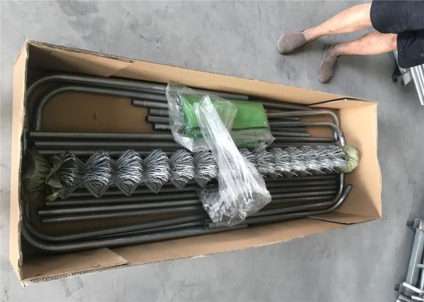 Dog Kennel Fencing 1.8m x2m x 3m mesh 60mm*60mm diameter 2.2mm DO IT YOURSELF chain mesh dog fencing