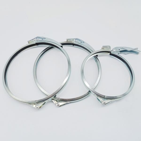 Quick Industrial Dust Collection Galvanized Pipe Clamp