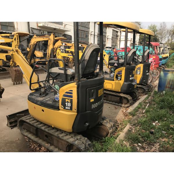 More Units Used Komatsu Mini Excavator PC18MR-2 1.8 Tonne 15HP Engine Power
