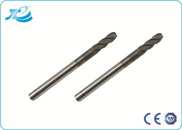 Micro Grain Carbide Material Solid Carbide End Mill with 45 Helix