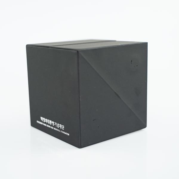 Custom Anti-Fingerprint Black Double Two Side Open Watch Box Soft Touch Magnetic Gift Box