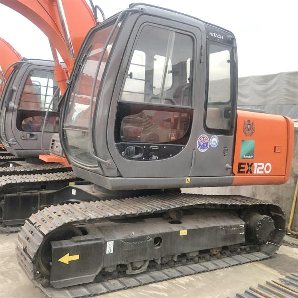 2021 Hitachi EX120 Excavator From Japan With Isuzu Engine And Original Hydraulic Valve