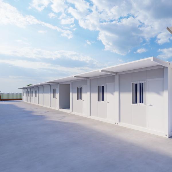 Modular Portable 20ft Flat Pack Container Prefabricated For School Use