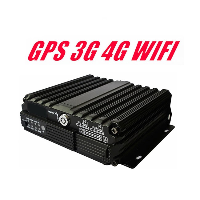 Корабль 720P мобильное HD DVR с размером штепсельной вилки 142 * 170 * 50mm авиации 3G GPS