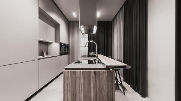 Luxury China Made Modular Kitchen Furniture Modern White Kitchen Cabinets