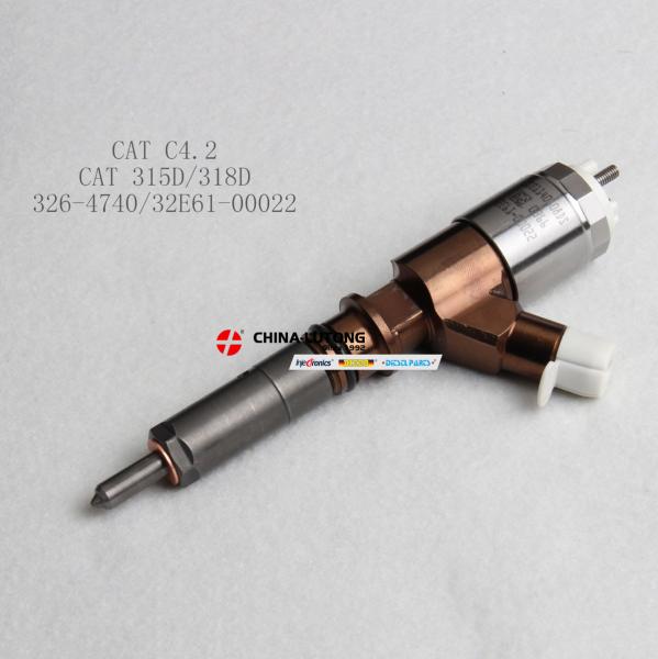 326-4740 Fuel Injector Compatible with Caterpillar C4.2 Engine 315DL 319D 319DL 319D LN Excavator 326-4740 for Cat Fuel Injectors high quality reliable common rail diesel injector for C4.2 Engine