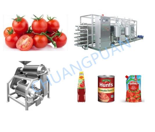 Automatic Stainless Steel Tomato Paste Production Equipment