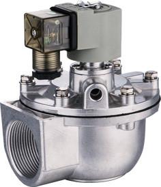 Right Angle G Type Pneumatic Diaphragm Valve , DN25 ~ 35 Dust Collector Valve