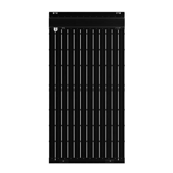 Noiseless Media Facade Lighting Economical  L500×H1000mm Cabinet Size Transparent Led Curtain