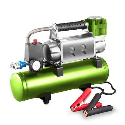 Truck Tractor Silent Tire Inflator with High Pressure Monitoring System and 8L Tank