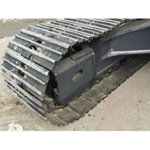 Excavadora de 22 toneladas usada Doosan DX225 en Corea del Sur con y con una cadena de rastreo de tipo móvil