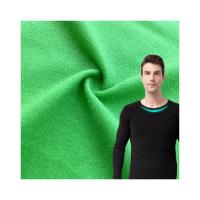 Tecido de spandex elástico de veludo para peças de vestuário quentes e aquecedoras