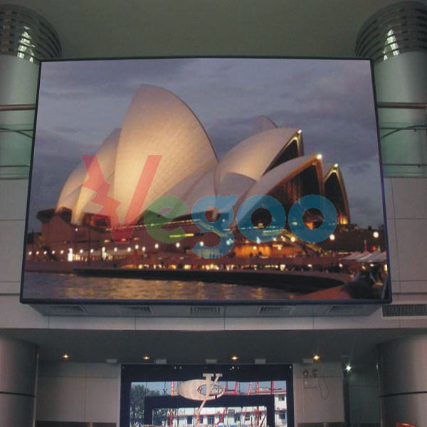 Exposição de diodo emissor de luz alta personalizada da definição do teatro de P4mm com armário de alumínio