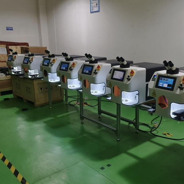 Crystal Applicable Portable Jewelry Laser Welding Machine for Gold Silver Glasses Frame Mold 60W 100W PLT Format Supported