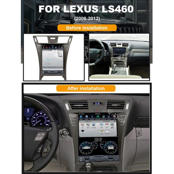 DVD-плеер мультимедиа автомобиля Wifi BT автомобиля андроида LEXUS LS460 стерео
