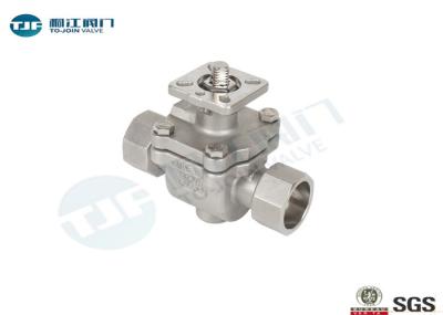 Stainless / Carbon Steel Direct Mount Top Entry Ball Valve 800 WOG PN55