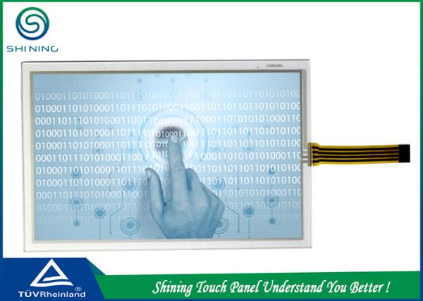 Single 4 Wire Touch Panel Resistive 8.5 Inch , ITO Glass Touch Panel