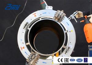 Adjustable Bearing System Portable Pipe Cutting And Beveling Machine High