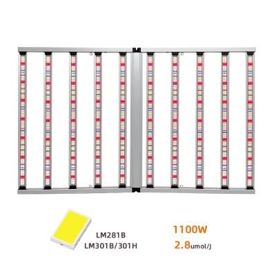 ANDY Hydroponique personnalisable Samsung LM301H EVO double canal 1100W LED avec UV