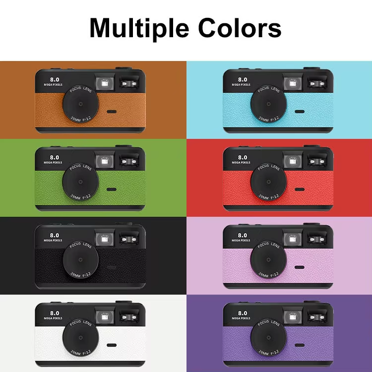 2026 New Retro Vintage Mini Screenless K1 Digital Camera 8 Mode Filter