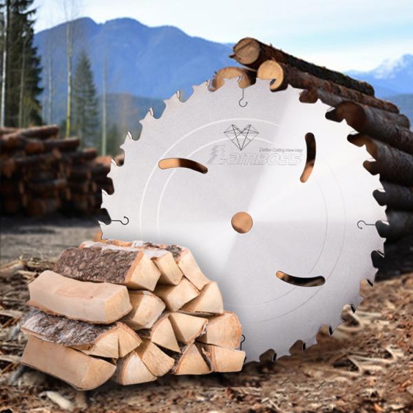 Grado industrial sin rastrillos TCT Láminas circulares de sierra para madera de fibra larga