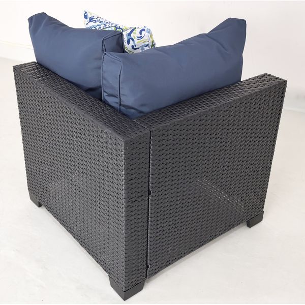 Factory Wholesale Free Combination Rattan Coffee Table and Chairs Set Garden Outdoor Furniture Steel Wicker Sofa Sets
