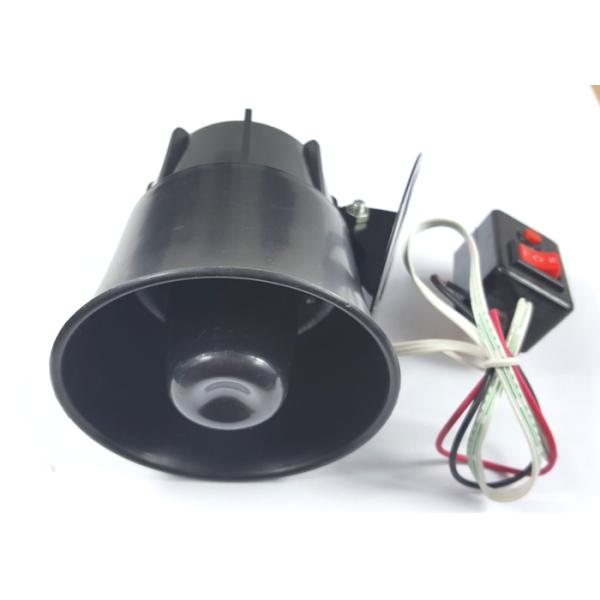 Рожка мотоцикла частей запасной части мотоцикла черного/красного цвета звук электрического громкий