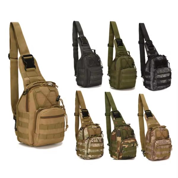 Upgrade Your Outdoor Gear with Our Men's Molle Tactical Sling Bag All Seasons Ready