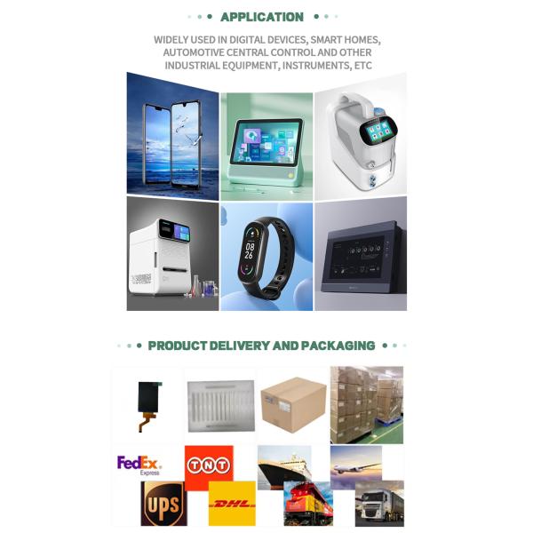 3.5-inch IPS-TFT 320 * 480 resolution MIPI interface with 24PIN capacitive touch screen