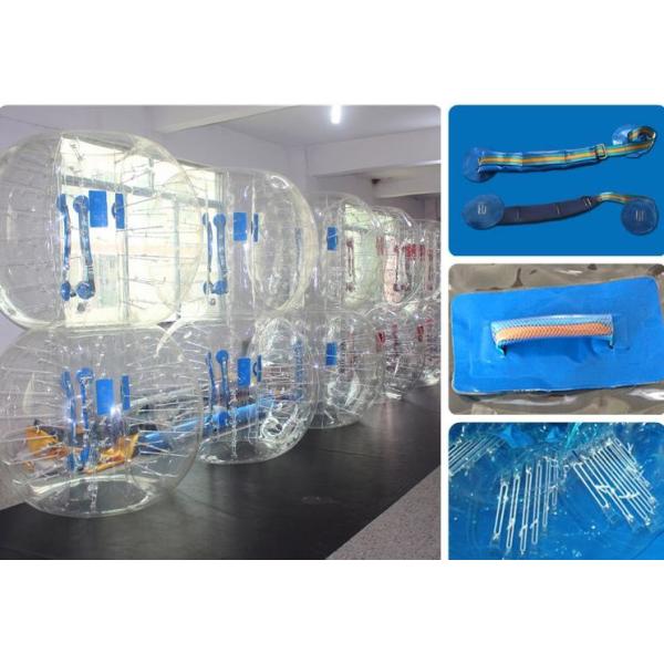 Outdoor Inflatable Bubble Soccer , PVC Material Human Inflatable Bumper Ball