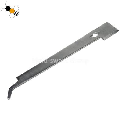 Honey Scraper 29.5cm lustrou a ferramenta de aço inoxidável da colmeia do gancho de J