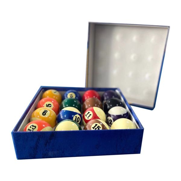 Hot Selling Cheap Price  Snooker Ball 48mm 52.5mm 2-1/4 2-1/16 Billiards Stone 16 Ball Pool Billiard Ball Set