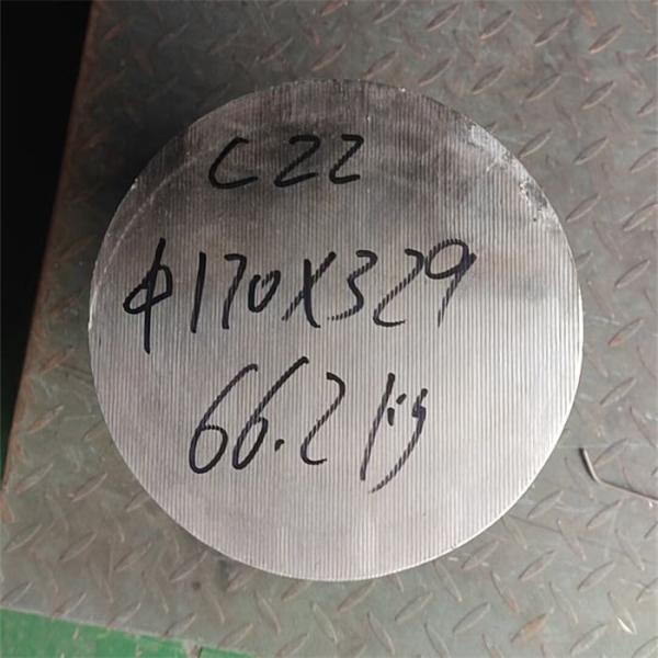 N06022 Nickel Alloy Round Bar 2.4602 Hastelloy C22 Customized Size / Diameter