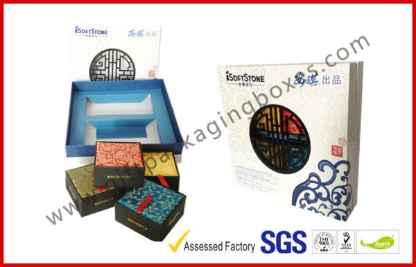 Card Board Luxury Gift Boxes For Mooncake And Wedding Gift Packaging