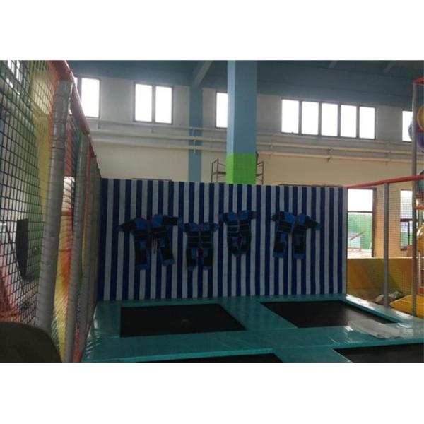 Commercial Grade Trampoline Indoor Playground Foam Zone Big Air Bag Dodge Ball