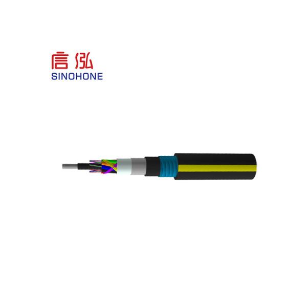Direct Buried Loose Tube Fiber Cable Customized Length Stretch Proof