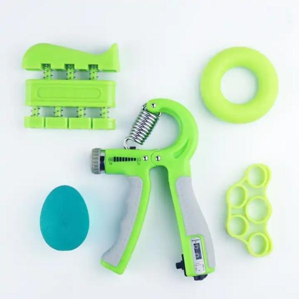 Wholesale Price Finger Rehabilitation Exercise Hand Grips Gripper Popular Adjustable Hand Grip Trainer