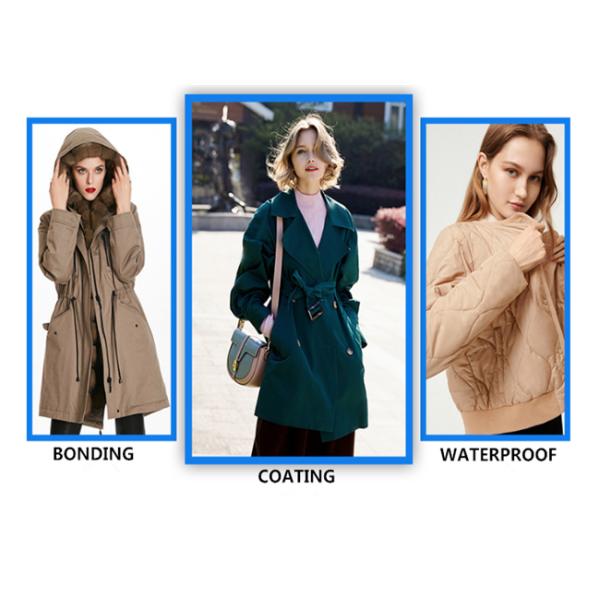 Водоустойчивая скрепляя ткань куртки зимы полиэстера 107GSM ЛЮБИМЦА T400