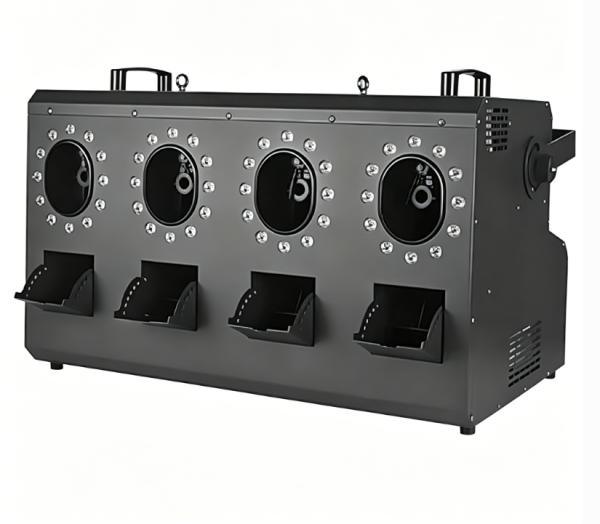 LED Smoke Bubble Blaster with 2000W Power DMX512 Control and 50-60 m² Coverage for Indoor Outdoor Events