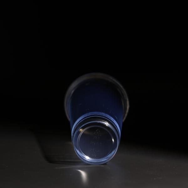 Gobelets en plastique PET transparents de 700 ml avec un logo personnalisable pour les jus et le lait