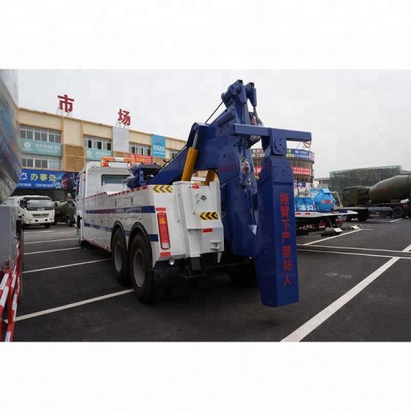 L'euro 2 de camion de naufrageur de route de 50 de la tonne 12 de roue axes du remorquage 3 avec 295/80R22.5 fatigue