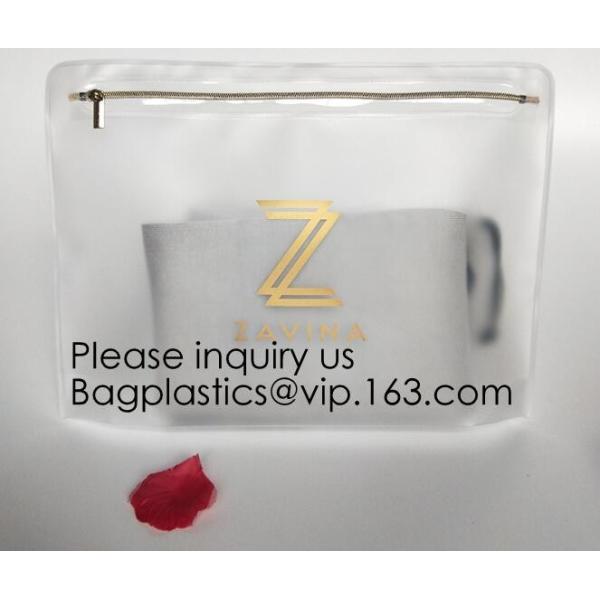 Stand Up Pouch Bag Type And Screen Printing Surface Handling EVA Zip Lock Bag,Underwear Zip lockk EVA Underwear Packaging