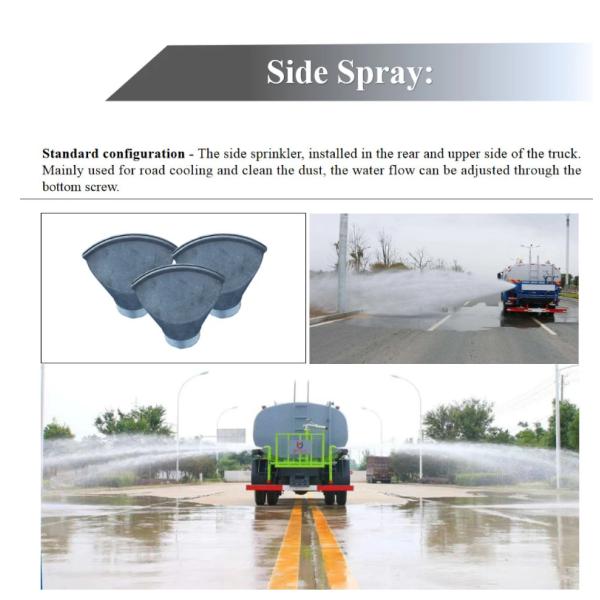 Тележка воды Уилера 20cbm Dongfeng 6x4 10 распыляя