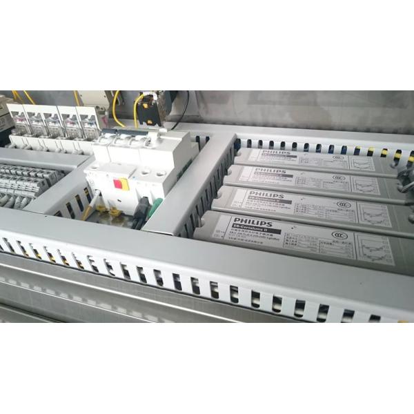 Industrial Plastic UV Aging Test Chamber , Programmable Temperature Controller