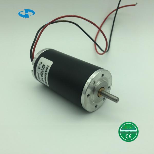 Высокий крутящий момент 12v 24v 36v 48v Micro Pm Electric Dc Brushed Brushless Motor Спецификация таблицы данных Китайская фабрика