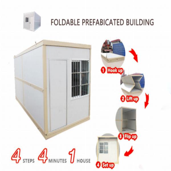 Casa de contêiner de luxo de aço portátil 2 quartos habitação com estrutura de painel sanduíche