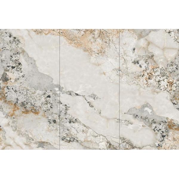 AAA Grade 900x1800mm Polished Glazed Porcelain Tile Light Yellow