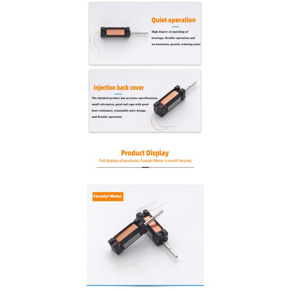 Faradyi Customized Waterproof  Electric Ultrasonic Toothbrush Motor High Frequency Vibration Motor For Electric Toothbrush