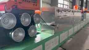 Máquina automática de fabricación de tiras de PET línea de extrusión de tornillo único